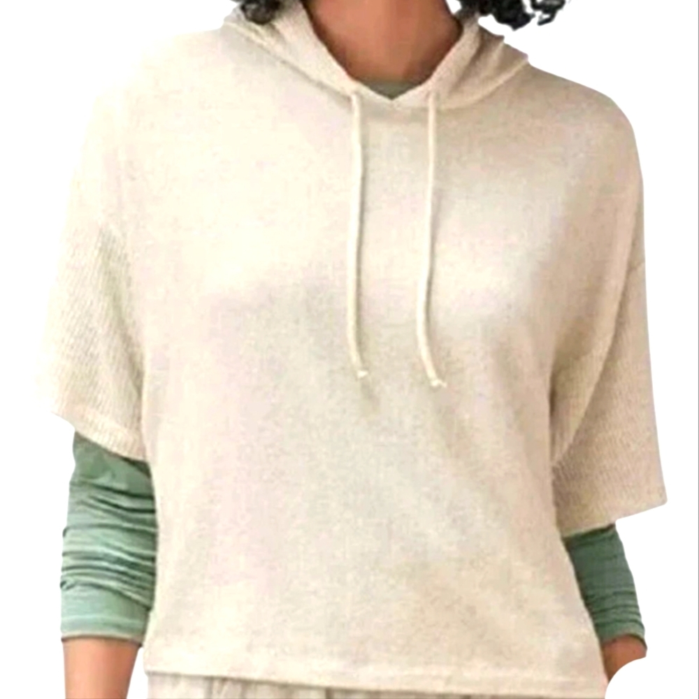 Johnny Was Calme Hooded Cozy Tee